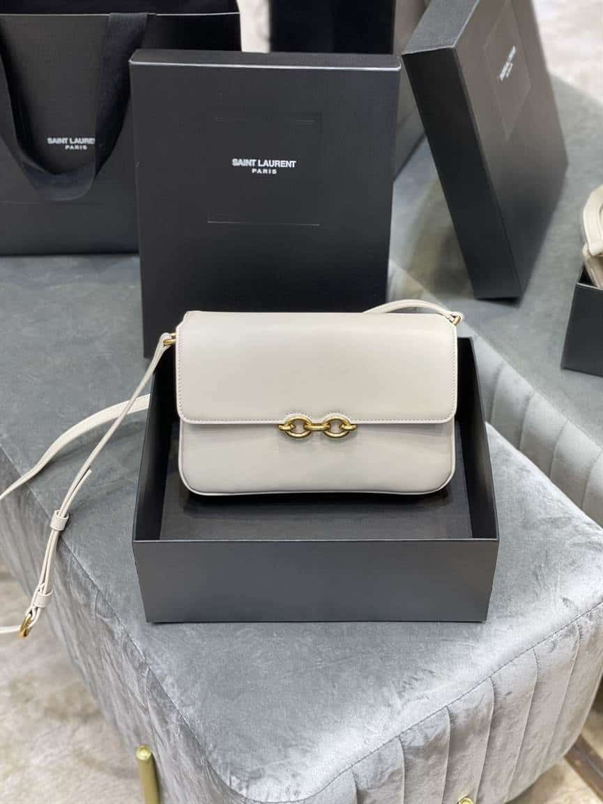 Le Maillon Satchel In Smooth Leather - YPS10 - 2