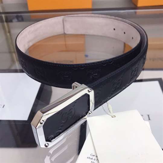 Gucci Signature Leather Belt - BEL15 - 3