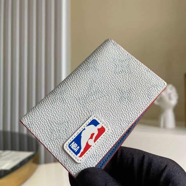 Lv X Nb Pocket Organiser Wallet Monogram Antarctica Coated Canvas M80103 - WPR020 - 2
