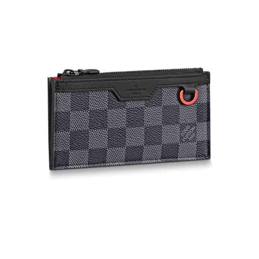 M80465 Louis Vuitton Brazza Wallet Ink Watercolor Cowhide Leather - WPR59 - 1