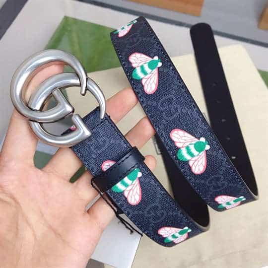 Gucci GG Marmont Belt With Bees - BEL11 - 3