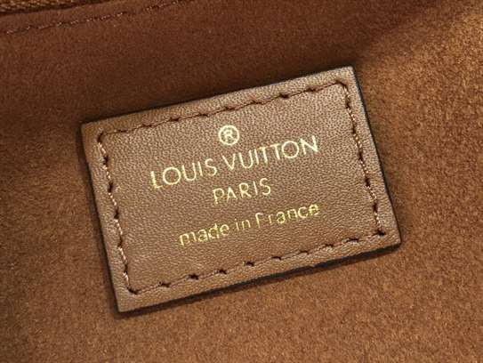 Louis Vuitton Caramel Brown Synthetic Knitted Raffia Shoulder Bag - LTB550 - 4