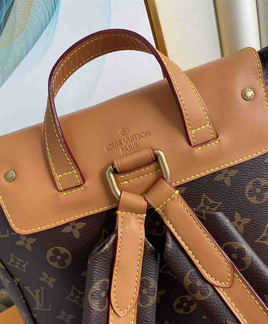 LOUIS VUITTON TRIO BACKPACK BAG - LBP437 - 5