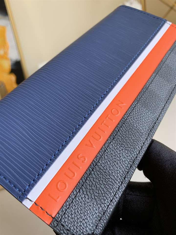 Louis Vuitton Brazza Wallet Damier Graphite Epi Leather M69540 - WPR031 - 4