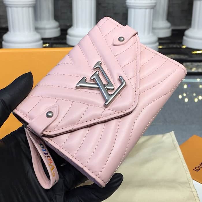 Louis Vuitton New Wave Compact Wallet Pink - WPR89 - 4