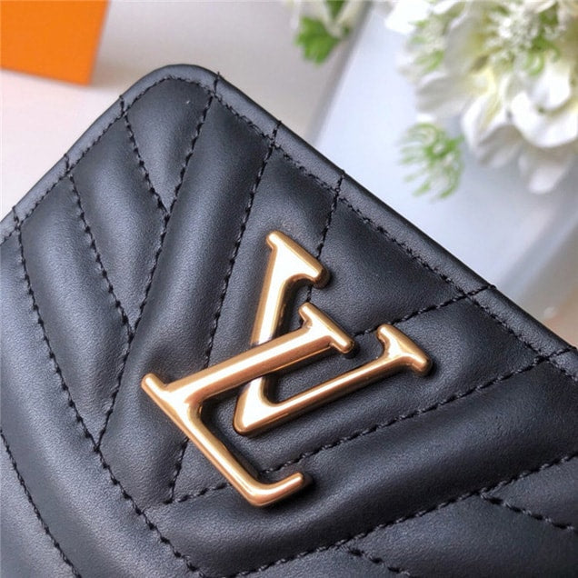 Louis Vuitton New Wave Zipped Compact Wallet Black - WPR106 - 4
