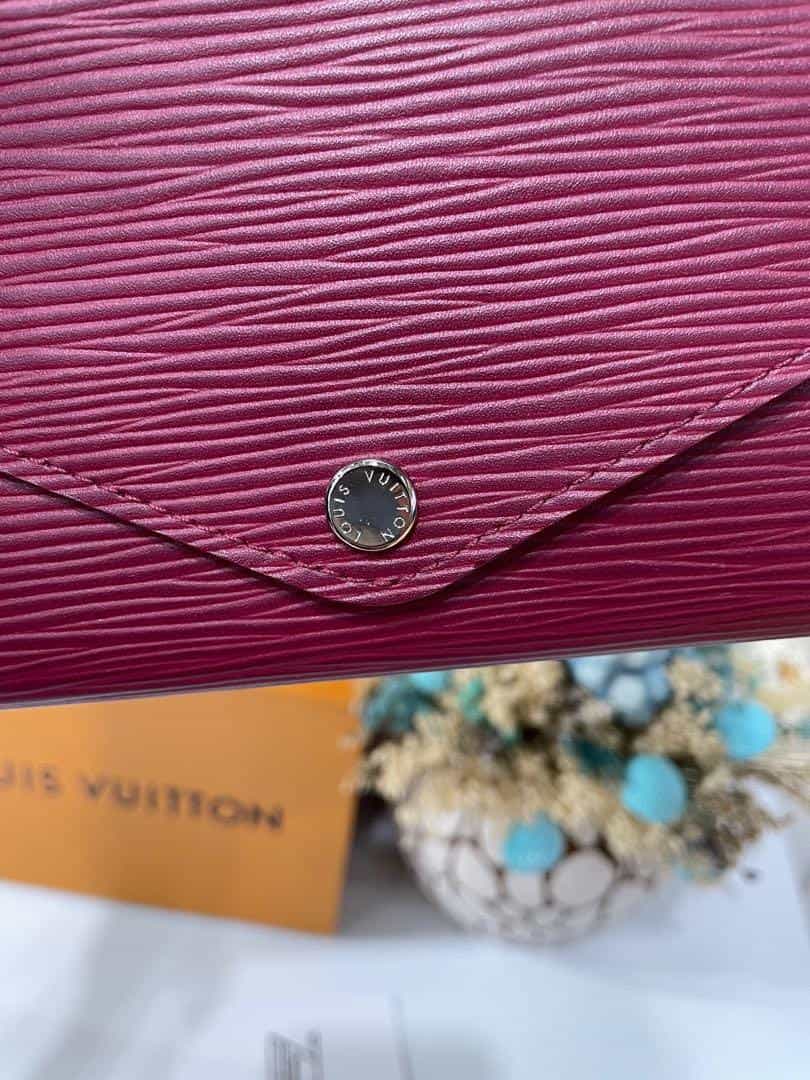 Louis Vuitton Josephine Wallet Epi Fuchsia Leather - WPR071 - 5
