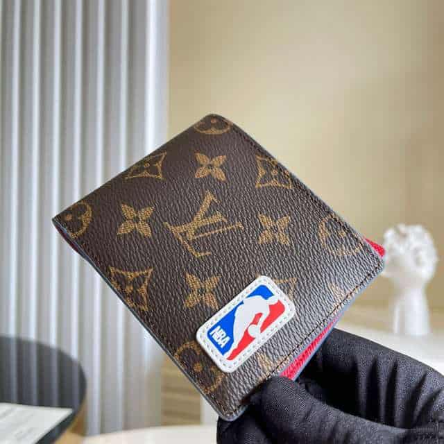 Lv X Nba Wallet Monogram Coated Canvas P190 M80105 - WPR019 - 4