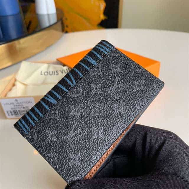 Louis Vuitton Pocket Organizer Monogram Eclipse Canvas M69737- WPR040 - 4