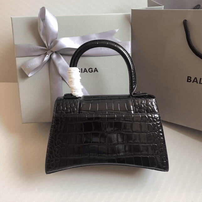 Women'S Hourglass Small Handbag In Black - BHB01 - 2