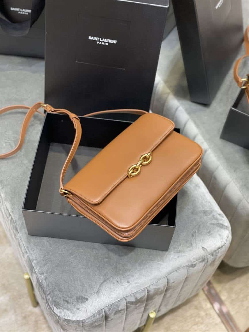 Le Maillon Satchel In Smooth Leather - YPS11 - 6