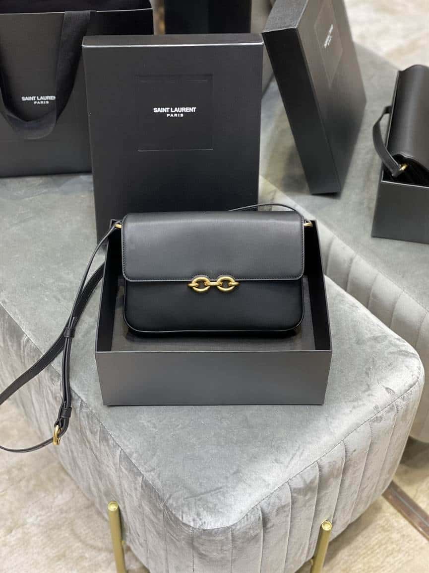 Le Maillon Satchel In Smooth Leather - YPS09 - 2