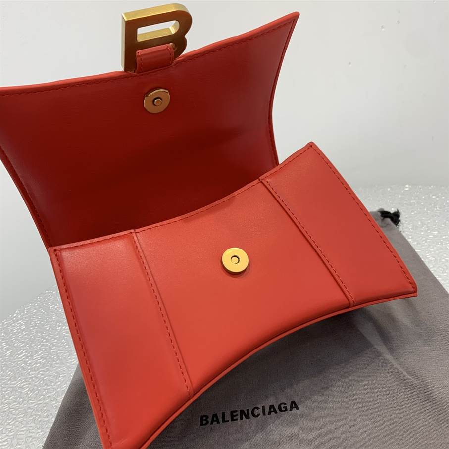 Women'S Hourglass Small Handbag In Red - BHB14 - 5