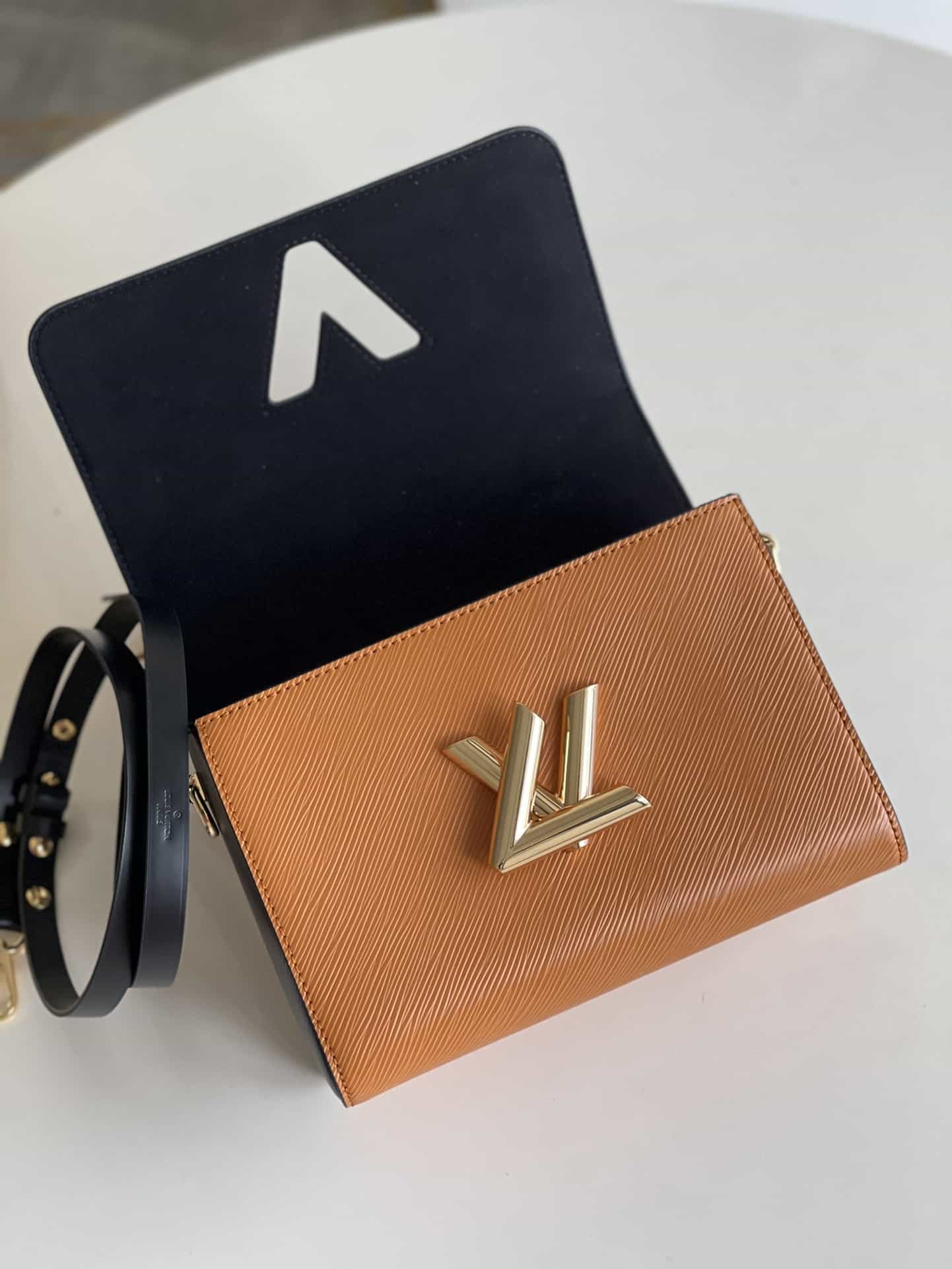 Louis Vuitton Twist MM Epi Leathers In Gold Cipango - LHB484 - 5