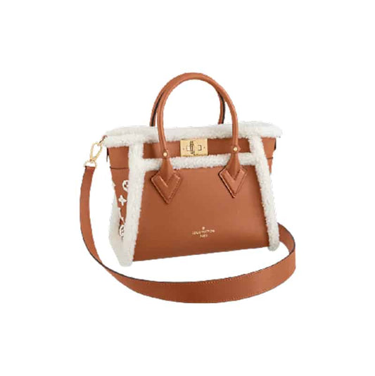 Louis Vuitton On My Side MM High End Leathers Black - LHB462 - 1