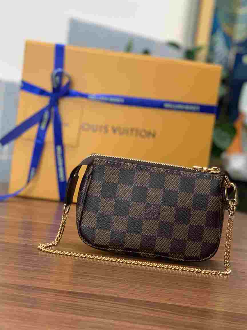 LOUIS VUITTON MINI POCHETTE ACCESSORIES BAG - LHB628 - 7