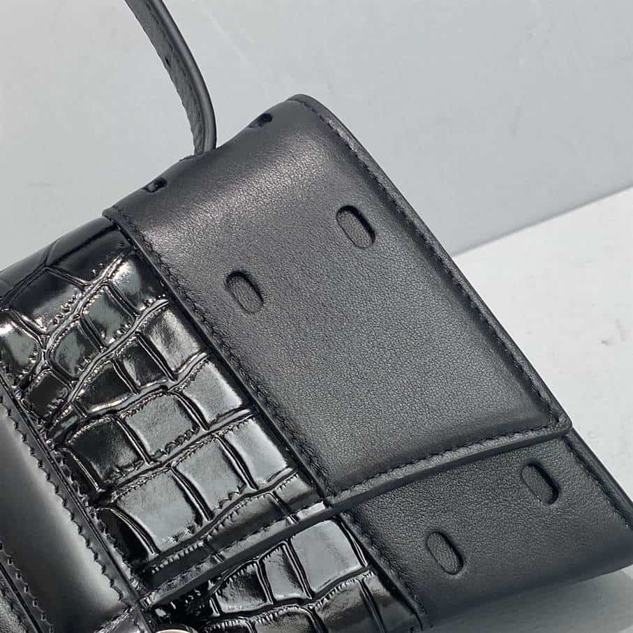 Women'S Hourglass Multibelt Handbag In Black - BHB10 - 3