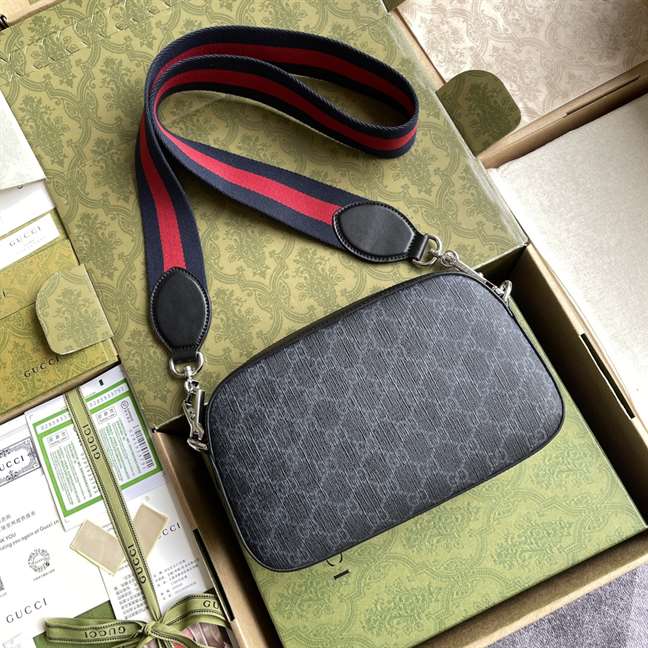 GG Black shoulder bag - GMB48 - 3