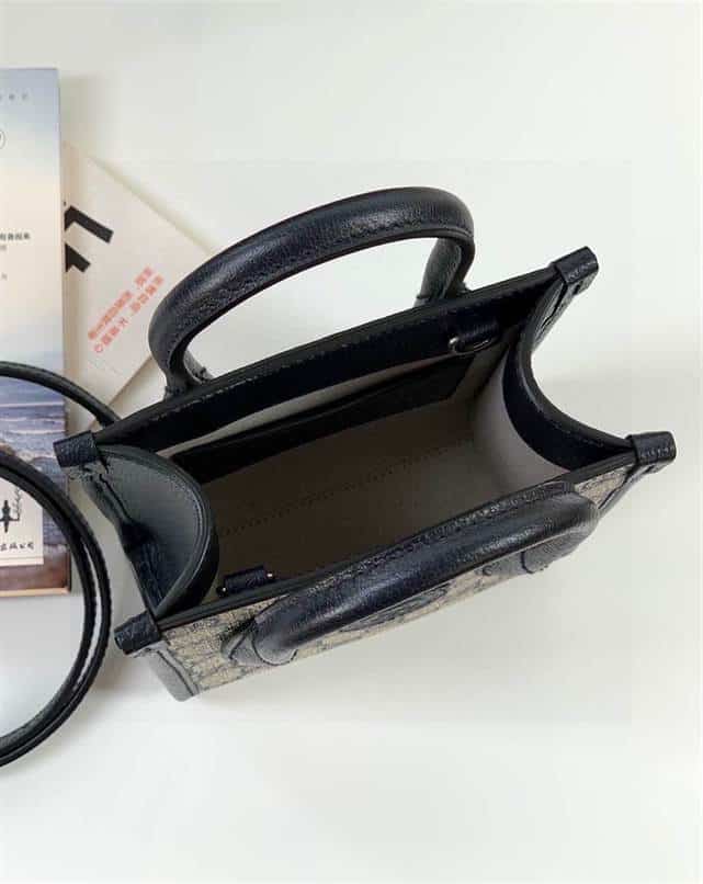 Mini tote bag with Interlocking G - GTB171 - 4