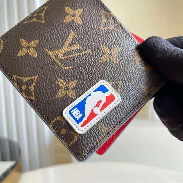 Lv X Nba Wallet Monogram Coated Canvas P190 M80105 - WPR019 - 5