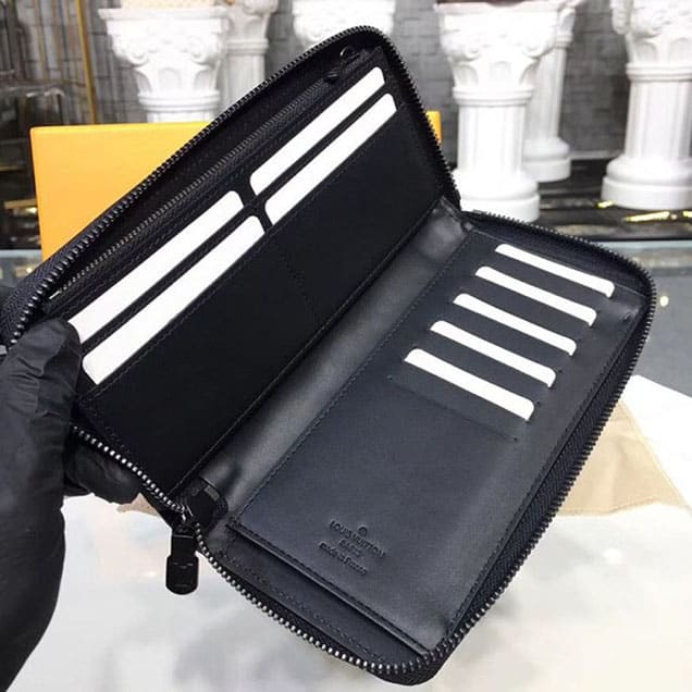 Louis Vuitton Shadow Calfskin Zippy Wallet - WPR113 - 5