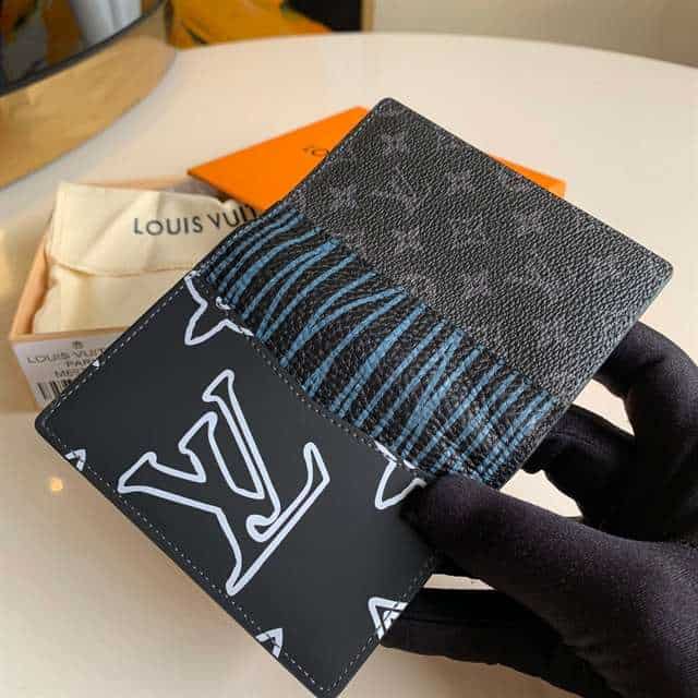 Louis Vuitton Pocket Organizer Monogram Eclipse Canvas M69737- WPR040 - 5
