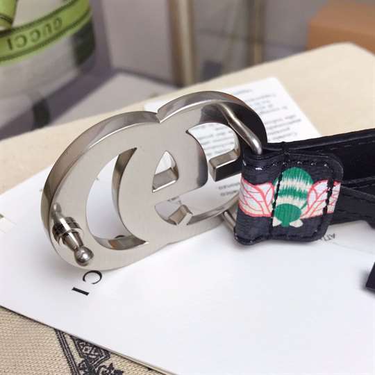 Gucci GG Marmont Belt With Bees - BEL11 - 5