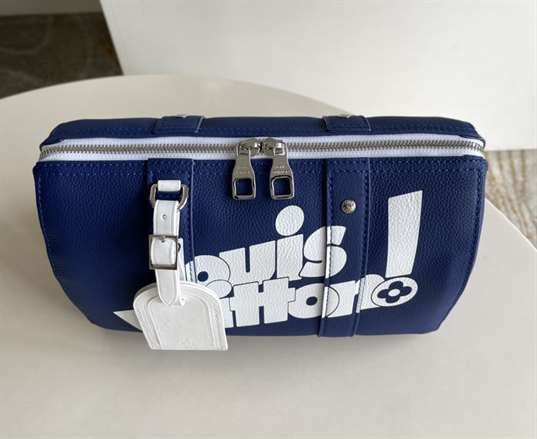 Louis Vuitton City Keepall Blue Cowhide Leather - LDB123 - 7