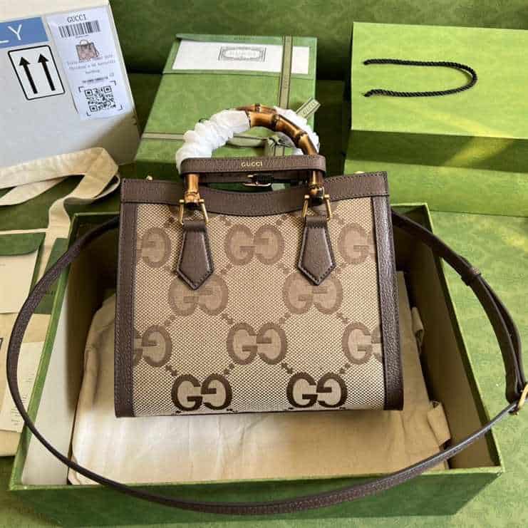 Gucci Diana jumbo GG small tote bag - GTB170 - 4