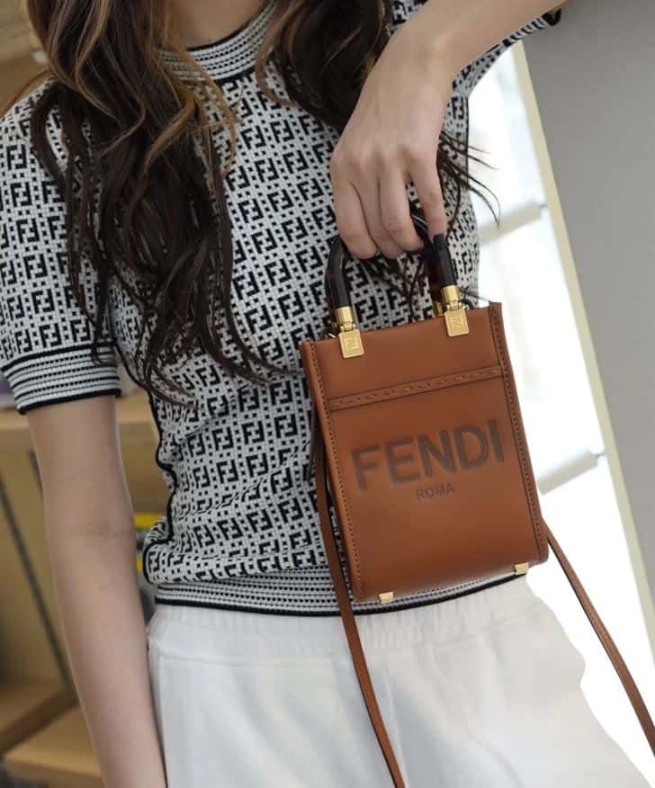 Fendi Mini Sunshine Shopper - FPD15 - 5