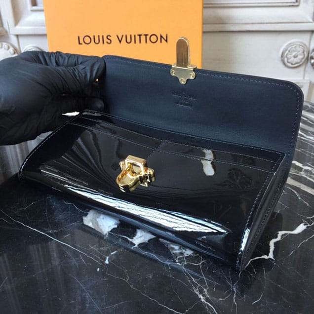Louis Vuitton Cherrywood Wallet Black - WPR85 - 6