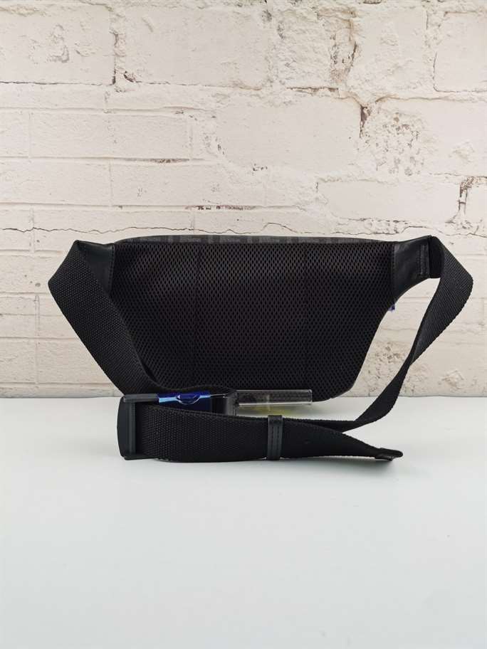 Fendi Gray Fabric Belt Bag - FPD27 - 3