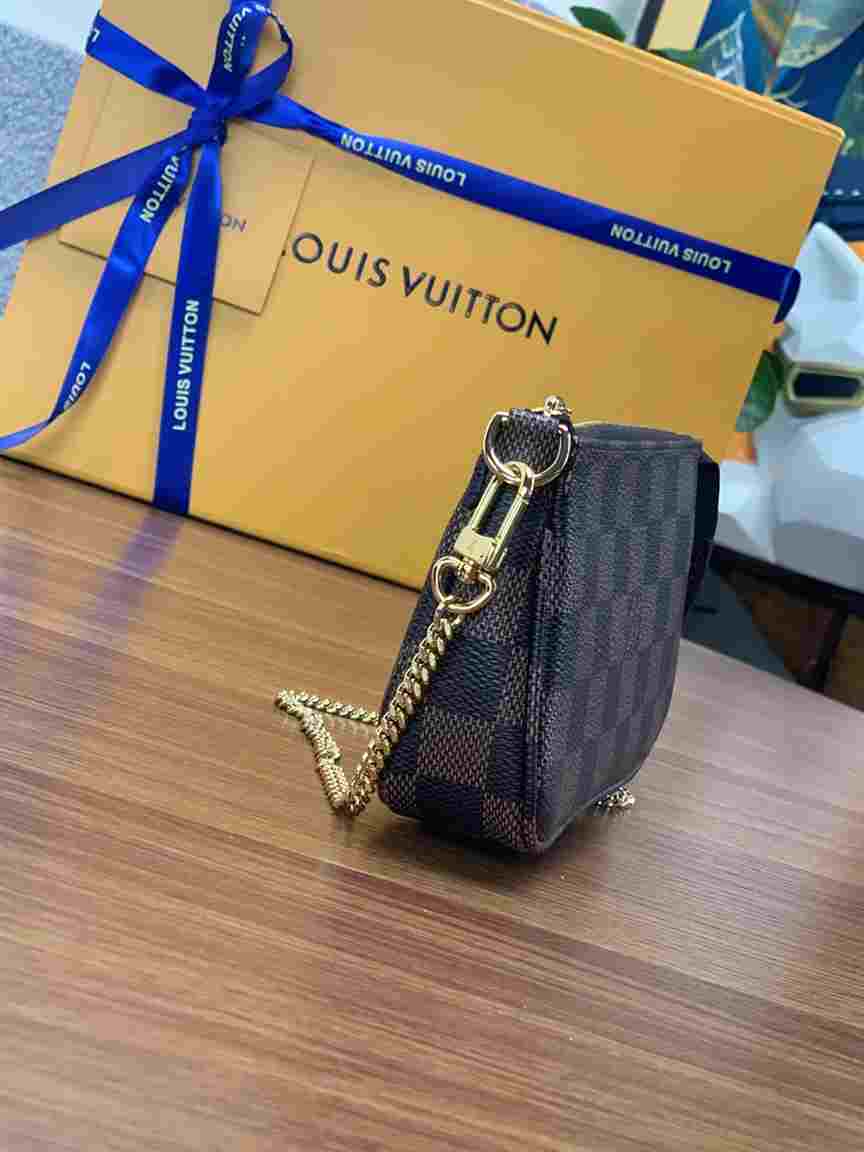 LOUIS VUITTON MINI POCHETTE ACCESSORIES BAG - LHB628 - 8