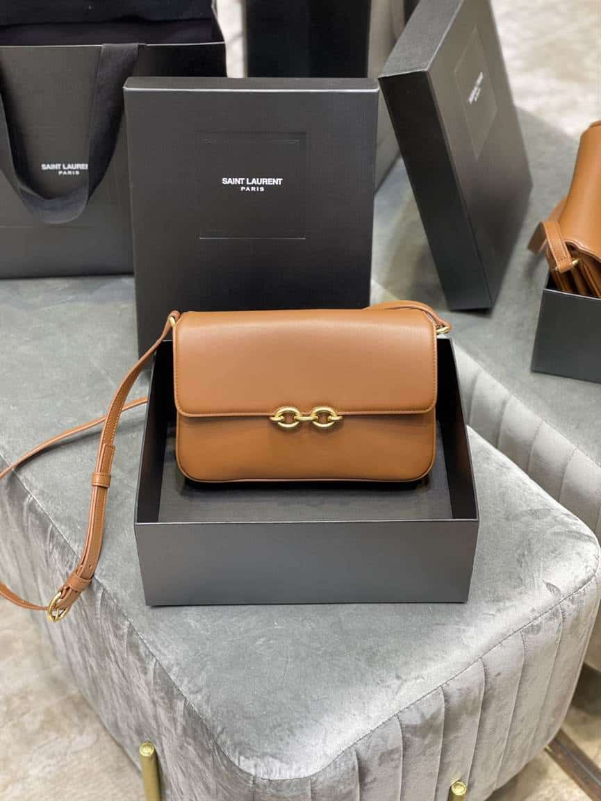 Le Maillon Satchel In Smooth Leather - YPS11 - 2