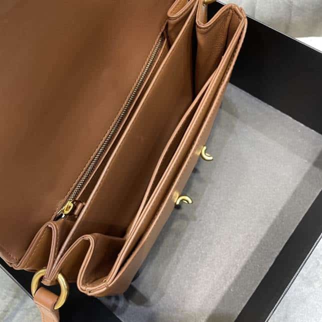 Le Maillon Satchel In Smooth Leather - YPS11 - 5