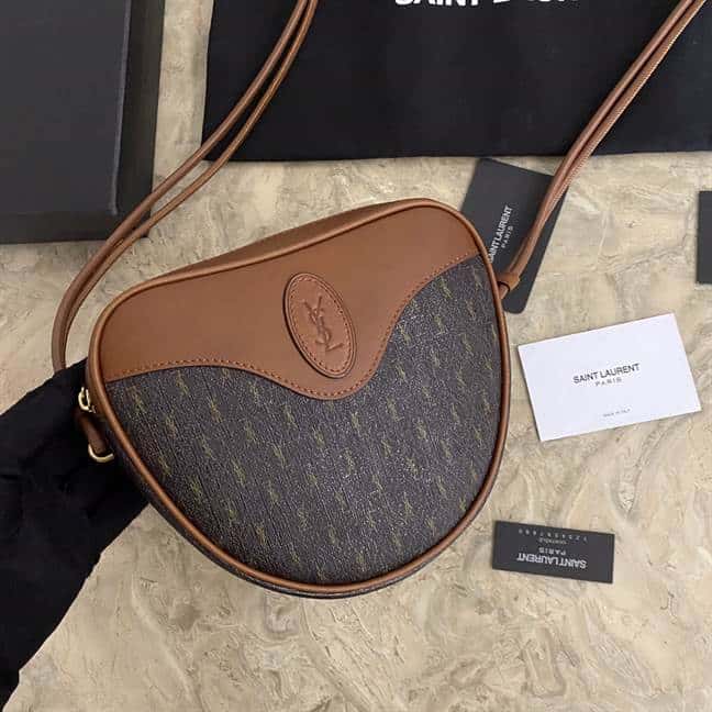 Le Monogramme Cœur Bag In Canvas And Smooth Leather - YPS14 - 5