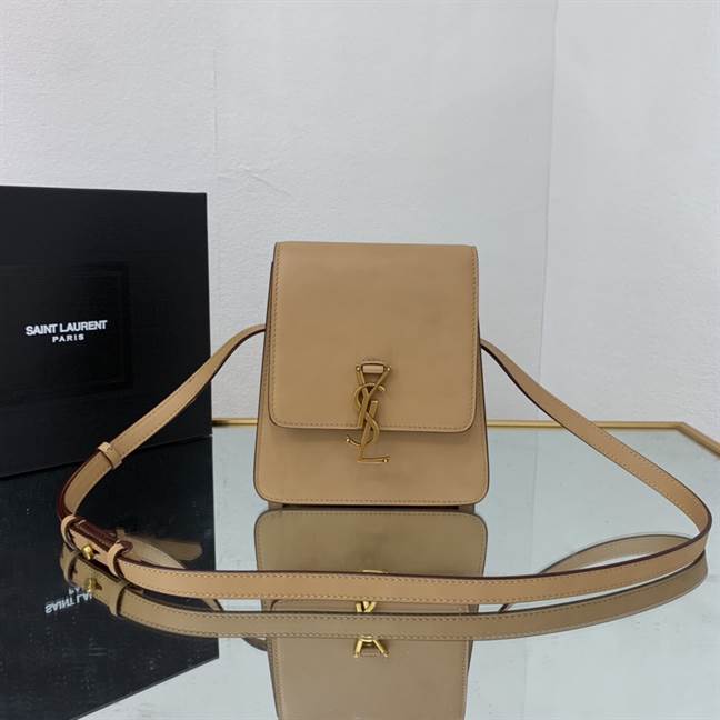 Kaia North/South Satchel In Vegetable-Tanned Leather - YPS12 - 2