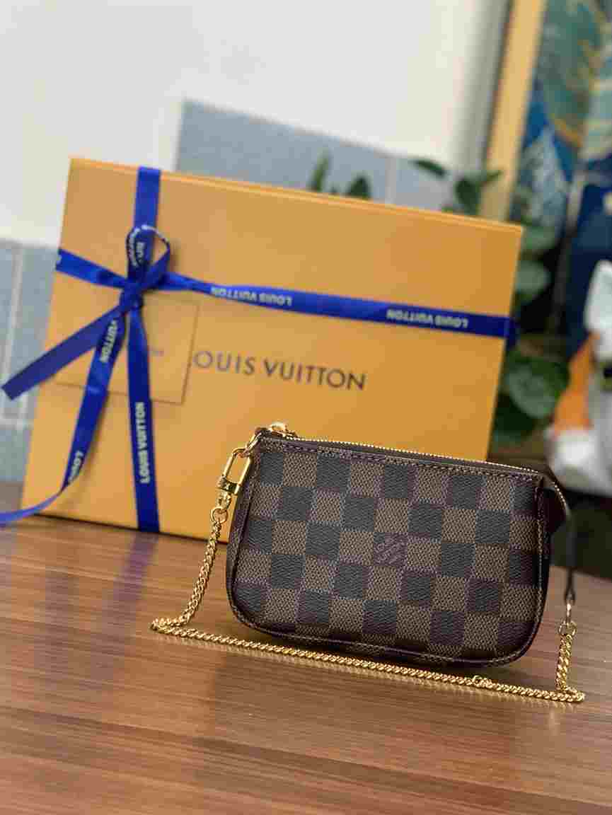 LOUIS VUITTON MINI POCHETTE ACCESSORIES BAG - LHB628 - 2