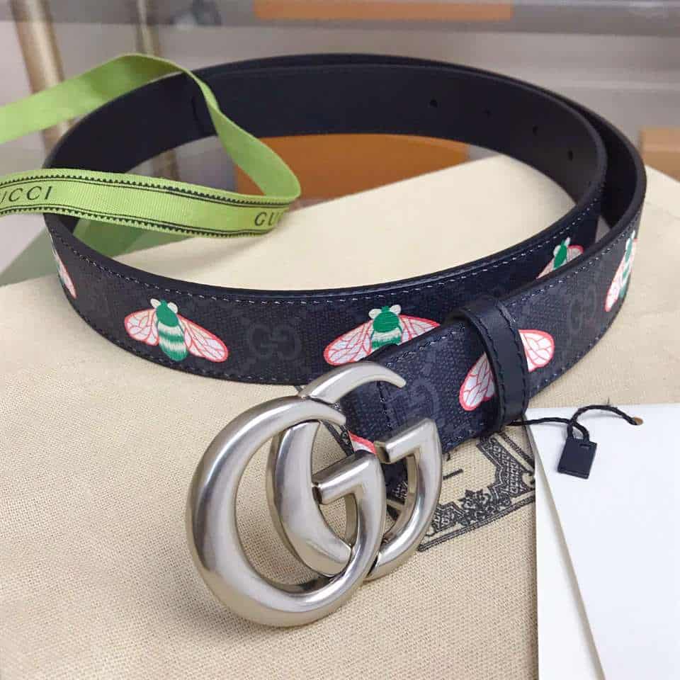 Gucci GG Marmont Belt With Bees - BEL11 - 7
