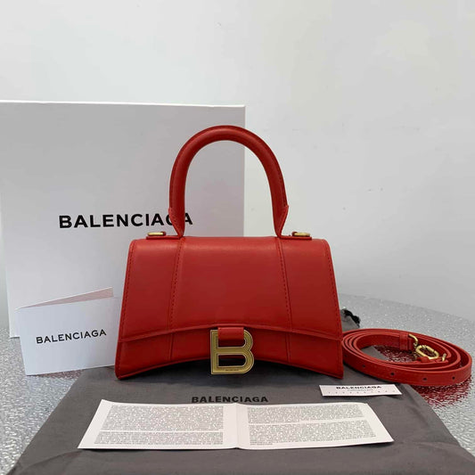 Women'S Hourglass Small Handbag In Red - BHB14 - 1
