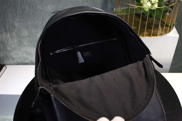 Fendi Backpack In Black Nylon - FPD13 - 4