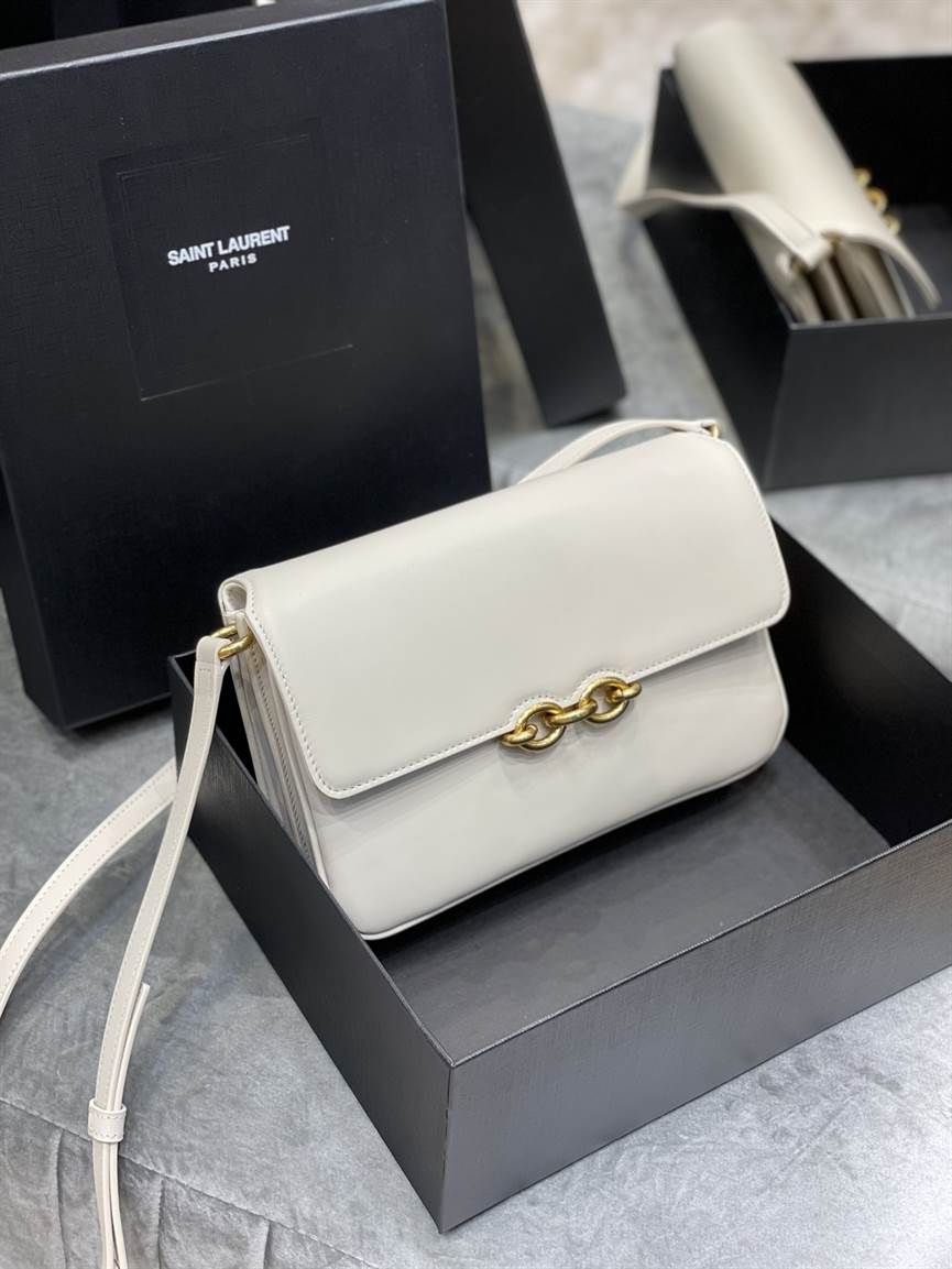 Le Maillon Satchel In Smooth Leather - YPS10 - 4