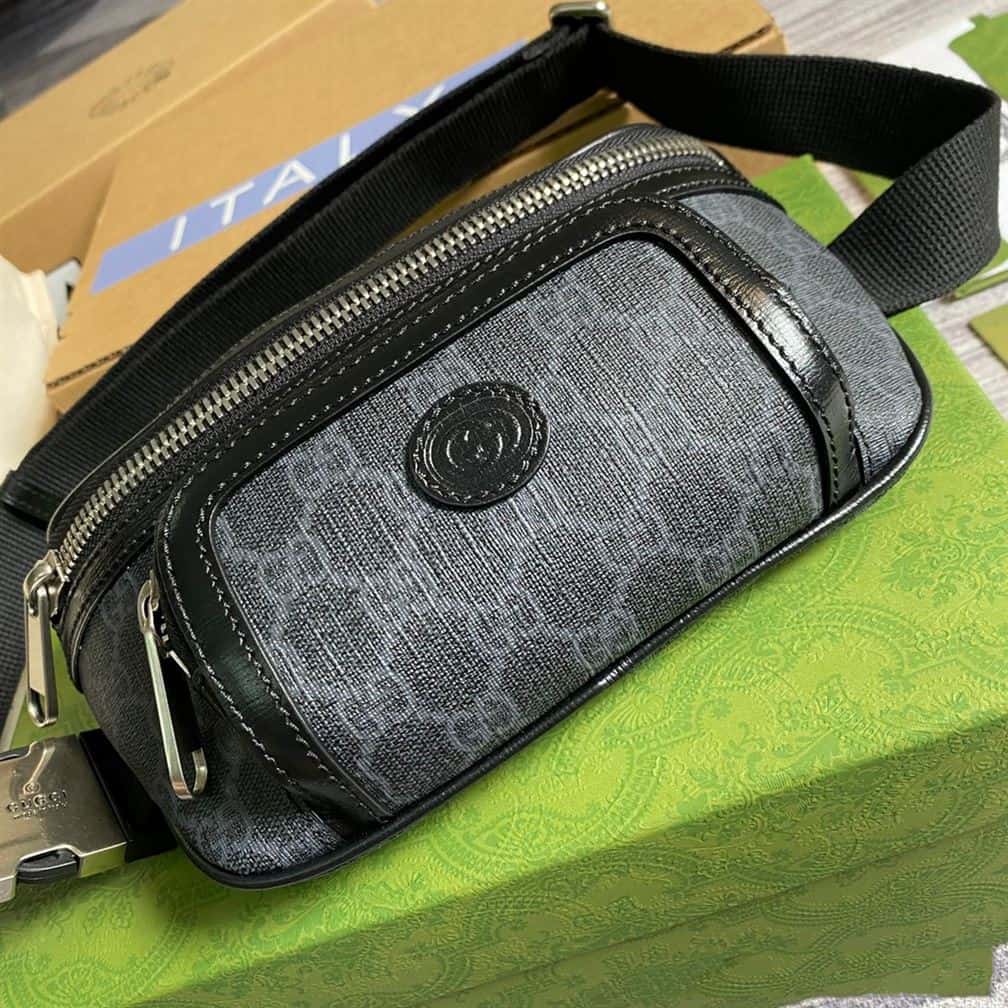 Gucci Belt Bag With Interlocking G - GBB106 - 8