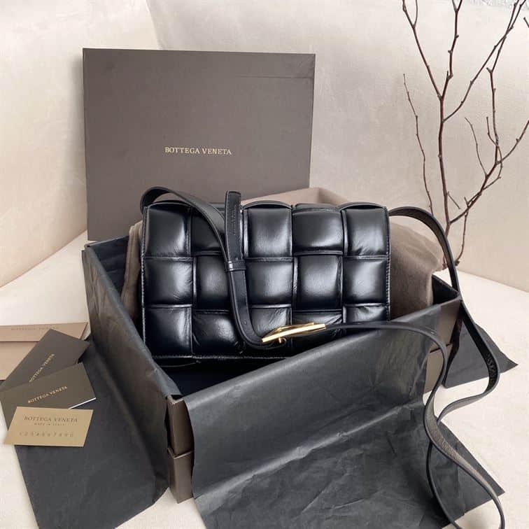Bottega Veneta Women's Padded Cassette in Black - PBV12 - 5
