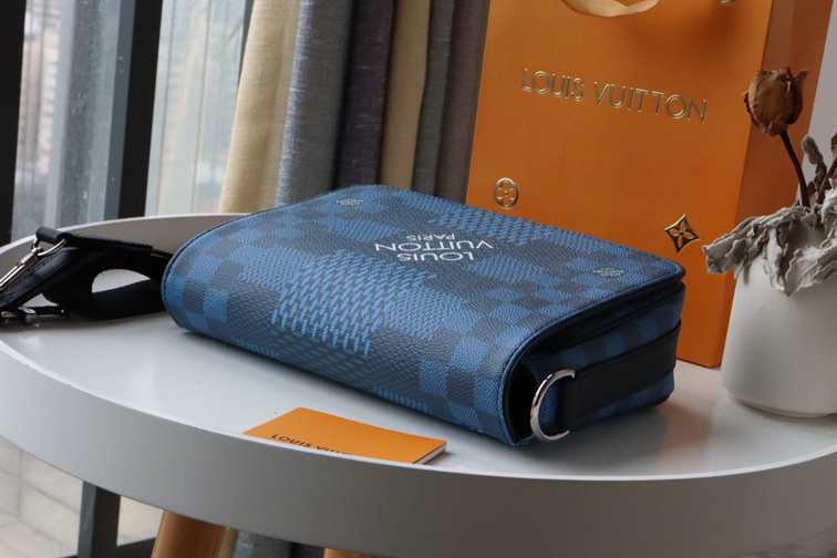 LOUIS VUITTON DAMIER INFINI CLUTCH - LMB335 - 7