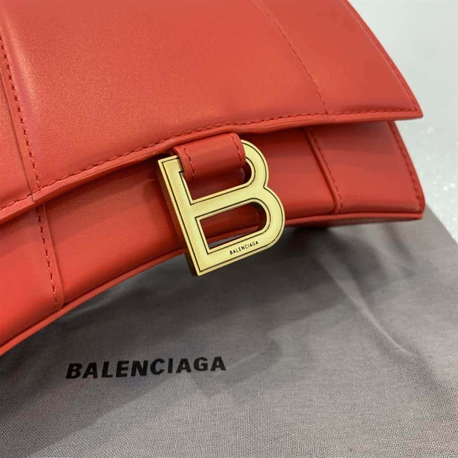 Women'S Hourglass Small Handbag In Red - BHB14 - 6