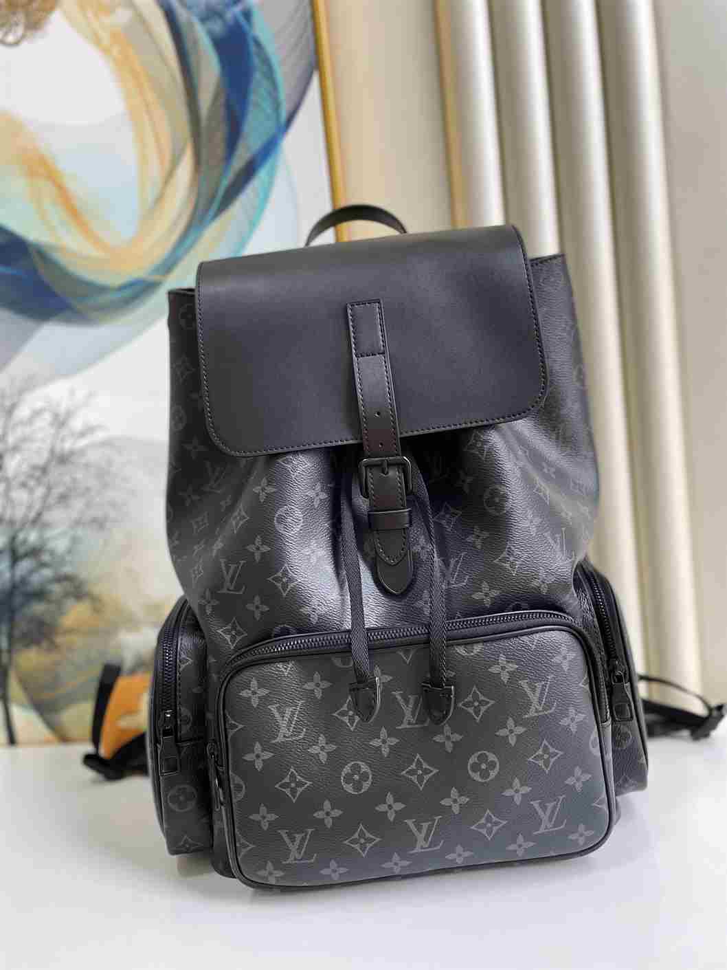 LOUIS VUITTON TRIO BACKPACK BAG - LBP436 - 2