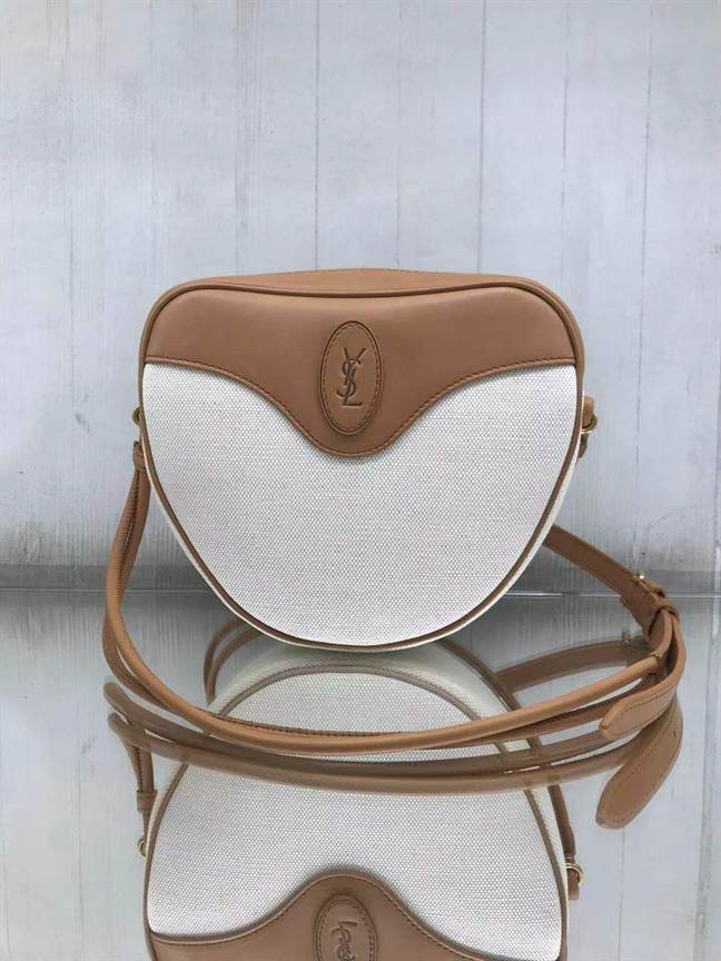 Monogramme Cœur Bag In Canvas And Vintage Leather - YPS15 - 2