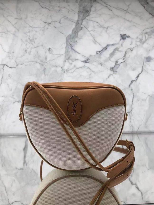 Monogramme Cœur Bag In Canvas And Vintage Leather - YPS15 - 3