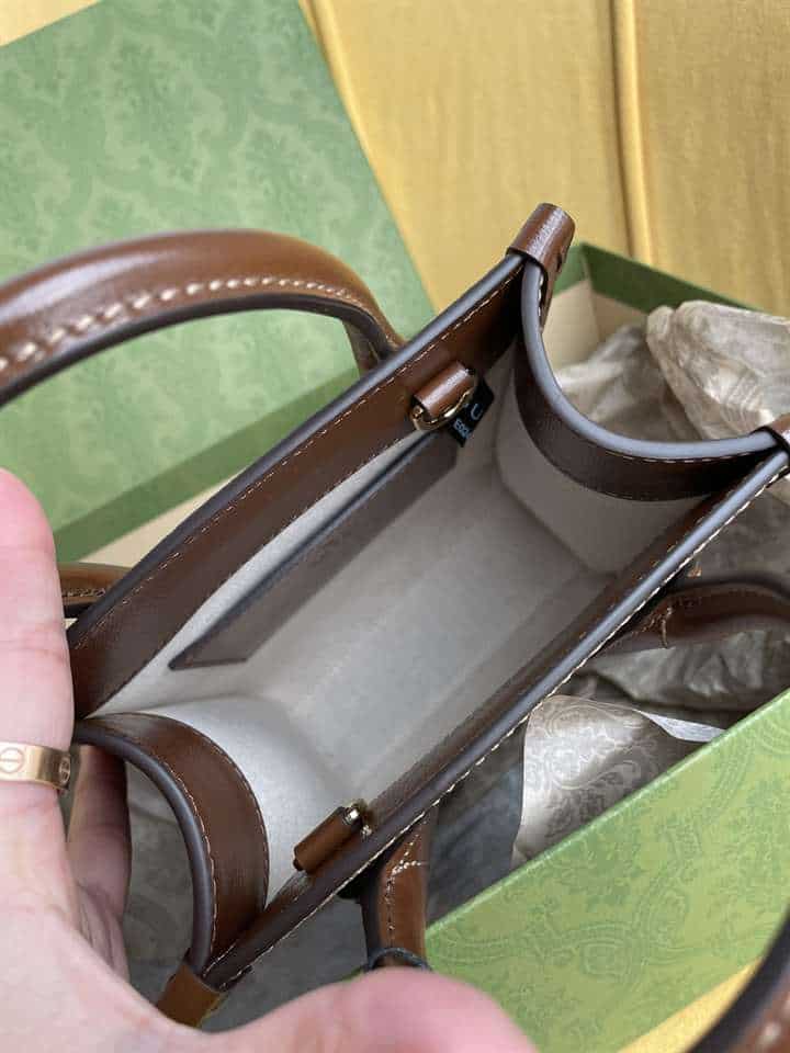Mini tote bag with Interlocking G - GTB174 - 7